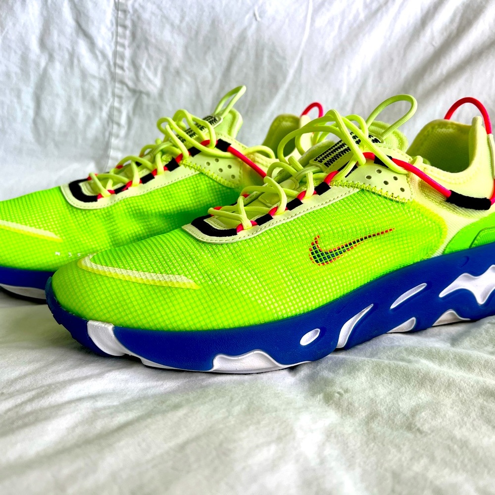 Nike React Live Premium - ‘Barely Volt Hyper Roya… - image 1